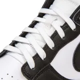 Białe sznurowadła płaskie Lace Lab. Sznurówki do customizacji sneakersów Jordan, Nike, Air Jordan 1, Retro High, Obsidain, Lace lab dunk replacement