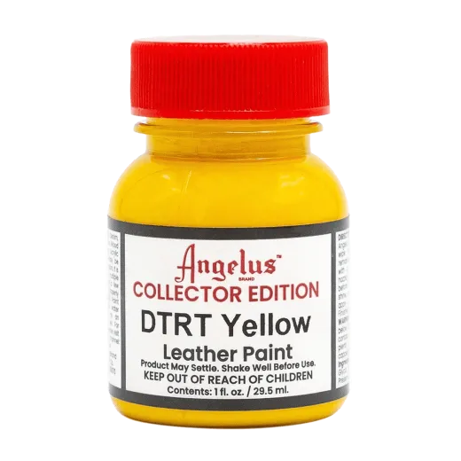 DTRT Yellow, żółte farby do customizacji i renowacji Nike Air Jordan Angelus Collector Edition w kolorach dopasowanych do kultowych modeli butów