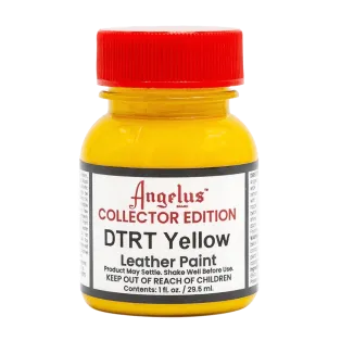 ANGELUS Acrylic Leather Paint Collector Edition 1oz #333 DTRT YELLOW / ŻÓŁTA farba akrylowa do personalizacji Sneakersów i Jeansu