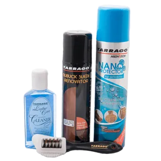 TARRAGO Set 12 Suede & Nubuck / Zestaw do czyszczenia, renowacji i pielęgnacji zamszu oraz nubuku