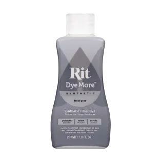 RIT DYEMORE Liquid Dye for Synthetics 7oz FROST GREY / MROŹNY SZARY uniwersalny barwnik w płynie do tkanin syntetycznych i mieszanek