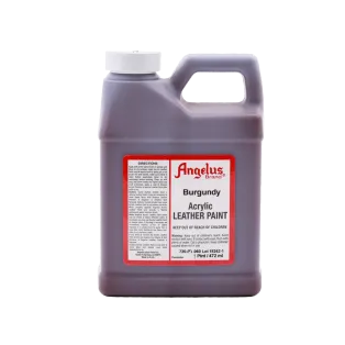 ANGELUS Acrylic Leather Paint 1-Pint #060 BURGUNDY / BURGUNDOWA farba akrylowa do malowania Sneakersów i Jeansu