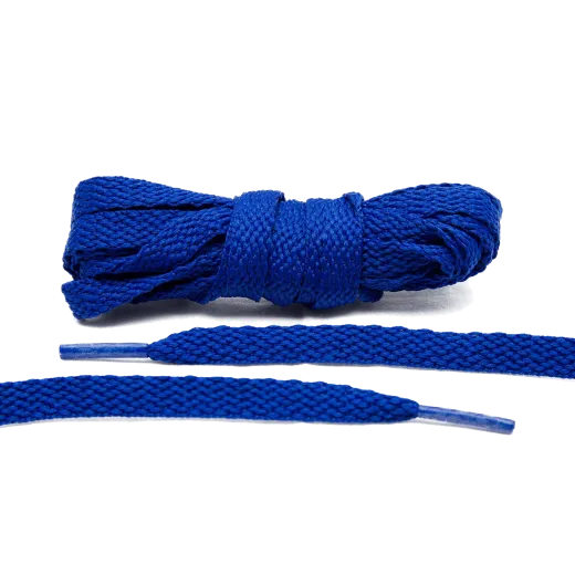 Niebieskie sznurowadła płaskie do butów Air Jordan, vans. Sznurówki do customizacji sneakersów - nike, adidas, vans Niebieskie sznurowadła płaskie do butów Air Jordan, vans. Sznurówki do customizacji sneakersów - nike, adidas, vans