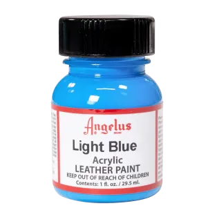 ANGELUS Acrylic Leather Paint Standard 1oz #041 LIGHT BLUE / JASNONIEBIESKA farba akrylowa do malowania Sneakersów i Jeansu