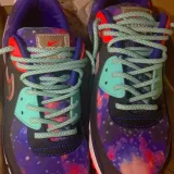Błękitne okrągłe sznurowadła odblaskowe do butów LACE LAB 3M Reflective Inverse laces, personalizacja obuwia, custom, customizacja adidasów