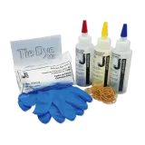 Kolorowe barwniki do farbowania tekstyliów, ubrań, odzieży. Kolorowe koszulki tie dye, bluzy, skarpety.