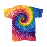 Unikalne właściwości barwienia w różnych kolorach ułatwiają tworzenie wspaniałych wzorów na tkaninie. Farbuj koszulki.