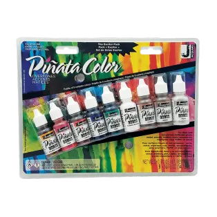 JACQUARD Pinata Color Alcohol Ink Overtones Exciter Pack 9x 0.5oz / Zestaw farb do twardych powierzchni