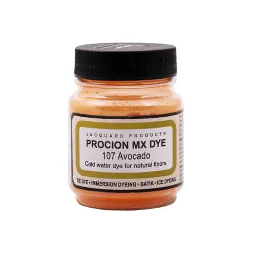 JACQUARD Procion MX Dye 0.66oz #1107 AVOCADO / Awokado barwnik do tkanin z naturalnych włókien roślinnych (celulozowych)