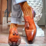 Wysokiej jakości skarpety i podkolanówki wykonane z długowłóknistej egipskiej bawełny - Fil d’Ecosse