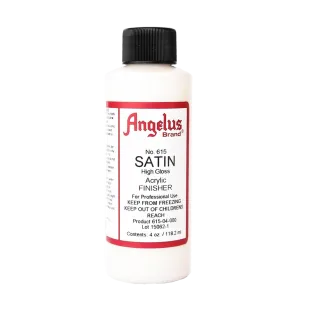 ANGELUS Acrylic Finisher 615 4oz - Satin High Gloss / Satynowy wysoki połysk wykończeniowy lakier akrylowy do customizacji Sneakersów i ubrań