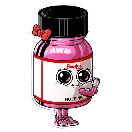 ANGELUS Sticker Hot Pink 1szt