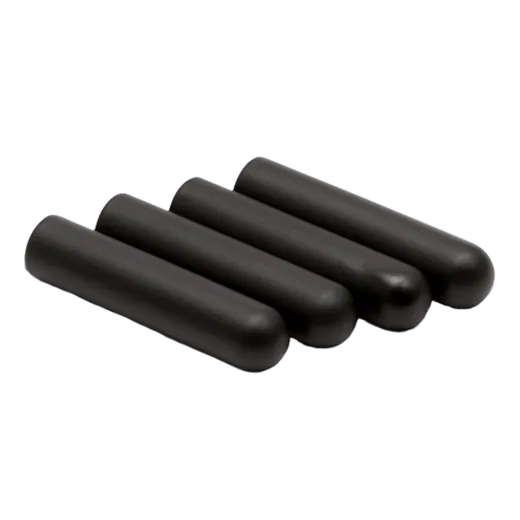 LACE LAB Bullet metal aglets flat black set / Czarne metalowe końcówki do sznurowadeł LACE LAB Bullet metal aglets flat black set / Czarne metalowe końcówki do sznurowadeł