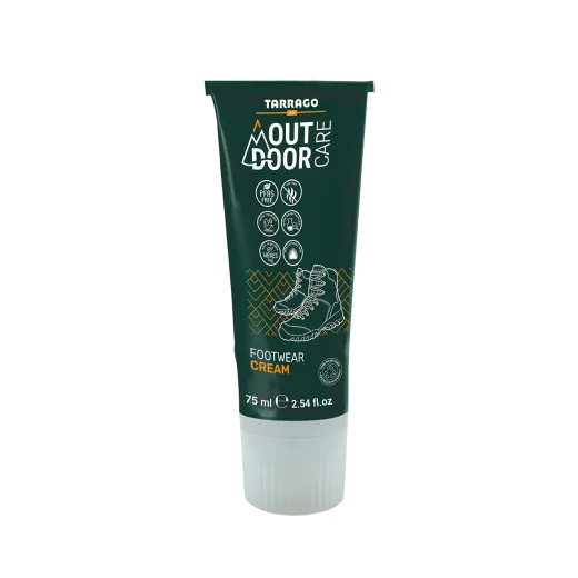 TARRAGO Outdoor FOOTWEAR Natural Cream 75 ml - Bezbarwny odżywczy krem do impregnacji skór gładkich i syntetycznych