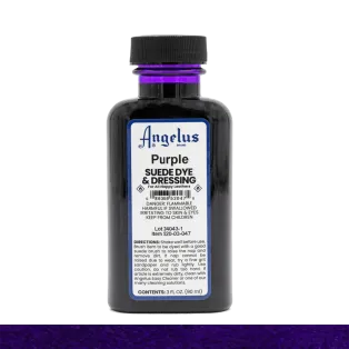 ANGELUS Suede Dye & Dressing 3oz #047 PURPLE / PURPUROWY barwnik do zamszu i nubuku