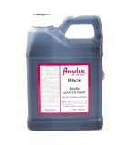 Czarna farba do customizacji Angelus Acrylic Paint. Do malowania butów, jeansu, toreb, torebek, akcesoriów.