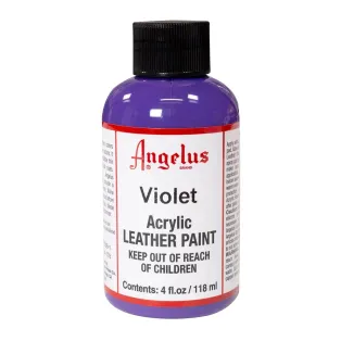 ANGELUS Acrylic Leather Paint Standard 4oz #178 VIOLET / FIOLETOWA farba akrylowa do malowania Sneakersów i Jeansu