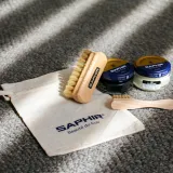 Bawełniany pokrowiec na akcesoria SAPHIR BDC Cotton Bag, zaprojektowany z myślą o eleganckim przechowywaniu,