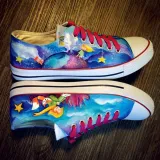 Fluorescencyjne farby do tkanin do personalizacji butów, jeansowych katan, plecaków, trampek i tenisówek