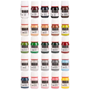 TARRAGO SNEAKERS Paint Standard Colors 5x25ml / Zestaw 5 farb akrylowych do personalizacji i renowacji butów oraz jeansu