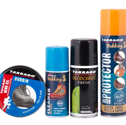 TARRAGO Set 7 Trekking / Zestaw do pielęgnacji obuwia outdoorowego