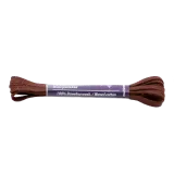 Wytrzymałe brązowe sznurowadła woskowane