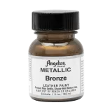 Metaliczny brąz farba akrylowa do customizacji sneakersów i jeansu oraz tkanin. Idealne do personalizacji butów i ubrań.