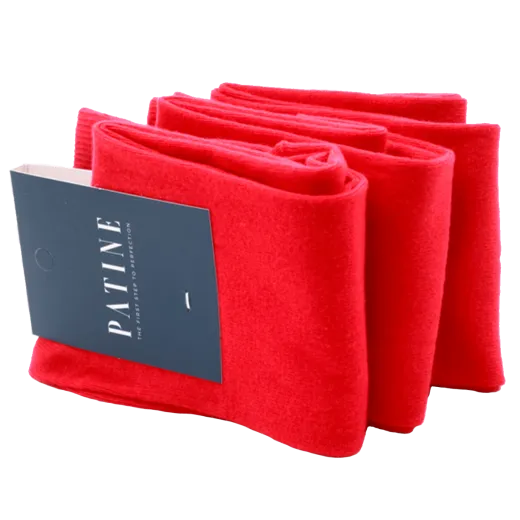 Casualowe męskie skarpety czerwone. Skarpety do trampek i butów eleganckich.