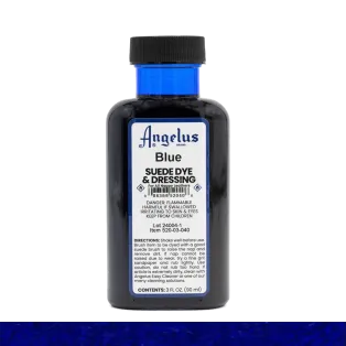 ANGELUS Suede Dye & Dressing 3oz #040 BLUE / NIEBIESKI barwnik do zamszu i nubuku