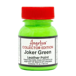 ANGELUS Acrylic Leather Paint Collector Edition 1oz #342 JOKER GREEN / ZIELONA farba akrylowa do personalizacji Sneakersów i Jeansu