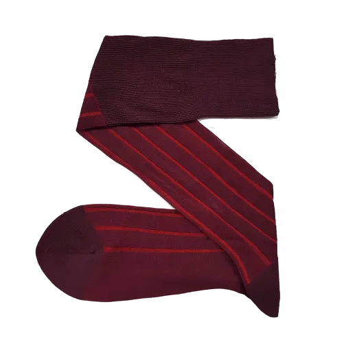 luksusowe podkolanówki męskie w paski z wydzieleniami viccel knee socks shadow stripe