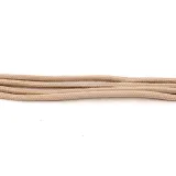 Wzmacniane grube jasno szare sznurowadła do butów trekkingowych