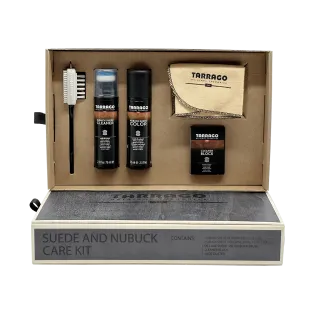 TARRAGO SUEDE & NUBUCK Kit - Zestaw prezentowy do pielęgnacji zamszu i nubuku