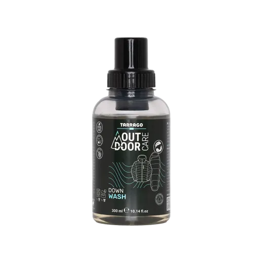 Down Wash to wysokowydajny płyn stworzony z myślą o skutecznym czyszczeniu i konserwacji odzieży oraz sprzętu outdoorowego z wypełnieniem puchowym