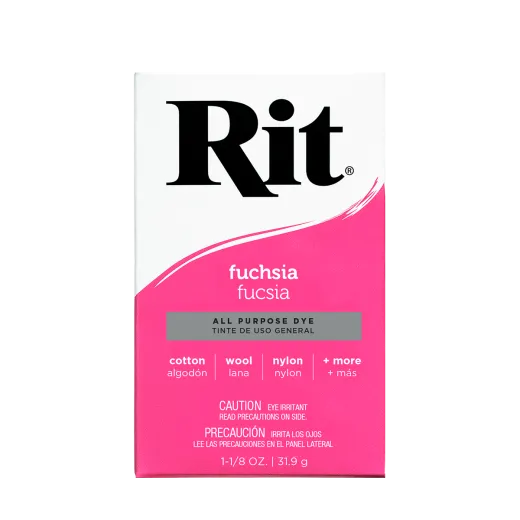 Fuksjowy pigment do customizacji. Barwnik rit dye fuchsia  do farbowania tkanin, jeansu, bawełny i innych powierzchni.
