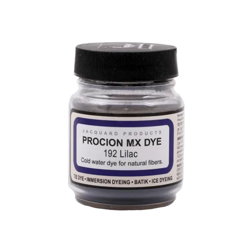 JACQUARD Procion MX Dye 0.66oz #1192 LILAC / Liliowy barwnik do tkanin z naturalnych włókien roślinnych (celulozowych)