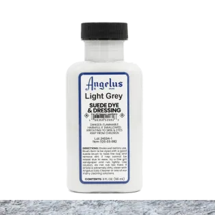 ANGELUS Suede Dye & Dressing 3oz #082 LIGHT GREY / JASNOSZARY barwnik do zamszu i nubuku