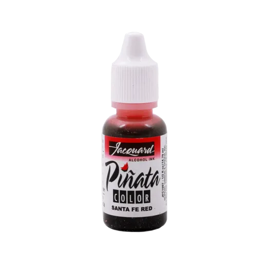 JACQUARD Pinata Colors Alcohol Ink 0.5oz #07 SANTA FE RED / CZERWONY tusz alkoholowy do szkła, ceramiki, kamienia i innych twardych powierzchni