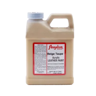 ANGELUS Acrylic Leather Paint 1-Pint #165 BEIGE TAUPE / BEŻOWO SZARA farba akrylowa do malowania Sneakersów i Jeansu