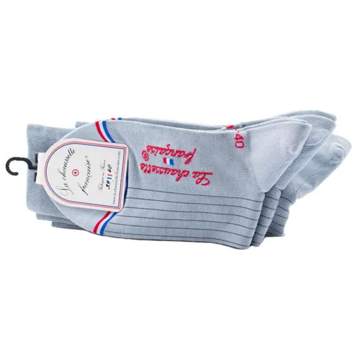 LCF Men Socks EIFFEL Gris Clair