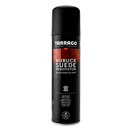 TARRAGO Nubuck Suede Renovator PFAS-FREE 250ml #18 BLACK / Czarny renowator do nubuku i zamszu