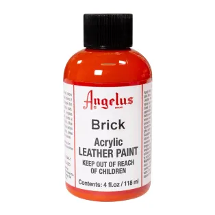 ANGELUS Acrylic Leather Paint Standard 4oz #093 BRICK / CEGLASTA farba akrylowa do malowania Sneakersów i Jeansu