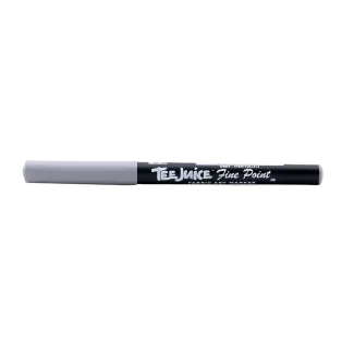 JACQUARD Tee Juice Fabric Art Marker Fine Point 0.08mm GREY bez blistra / Szary pisak do jeansu, tkanin, skór, drewna, gliny, papieru