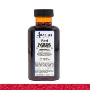 ANGELUS Suede Dye & Dressing 3oz #064 RED / CZERWONY barwnik do zamszu i nubuku