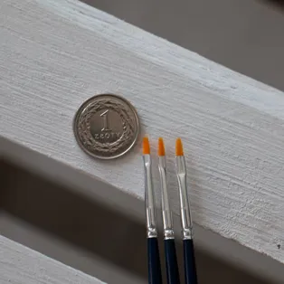 ELCO Brush Flat Golden Nylon 02