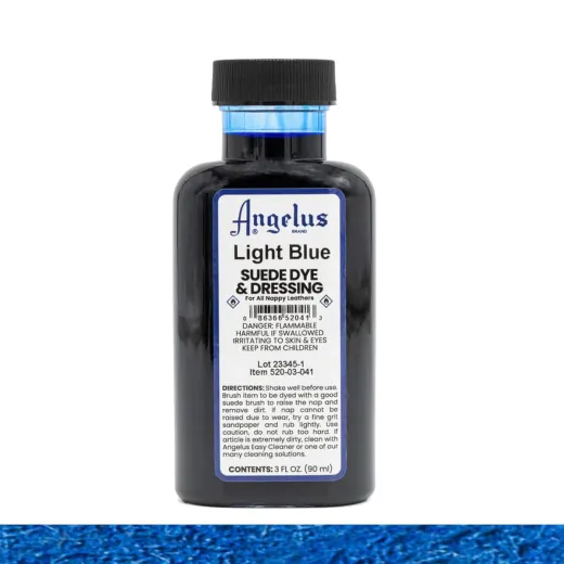 ANGELUS Suede Dye & Dressing 3oz #041 LIGHT BLUE / JASNONIEBIESKI barwnik do zamszu i nubuku