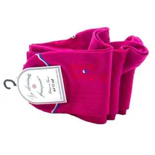 LCF Men Knee Socks BASTILLE Fushia / Luksusowe podkolanówki