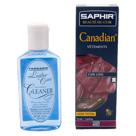 Zestaw Leather Care do odzieży skórzanej, galanterii