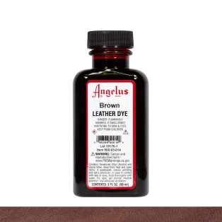 ANGELUS Leather Dye 3oz #014 BROWN / BRĄZOWY barwnik alkoholowy do naturalnych skór licowych