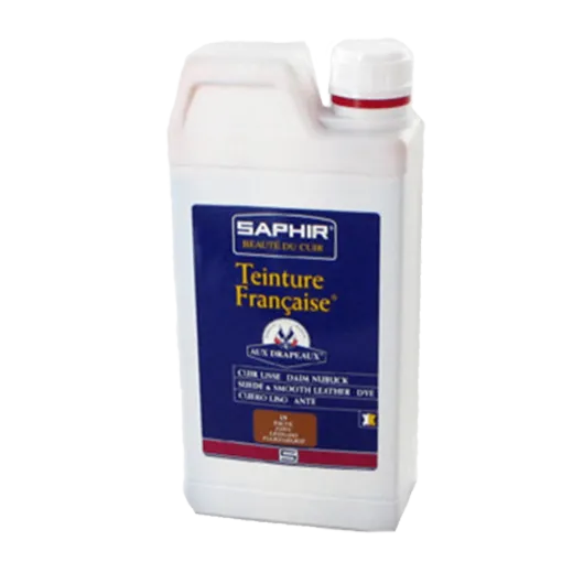 SAPHIR BDC Teinture Francaise 1000ml / Barwnik alkoholowy do naturalnych skór licowych, zamszu i nubuku